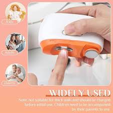 2 in 1 automatic electric nail clipper